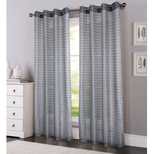 linden street single curtain rod
